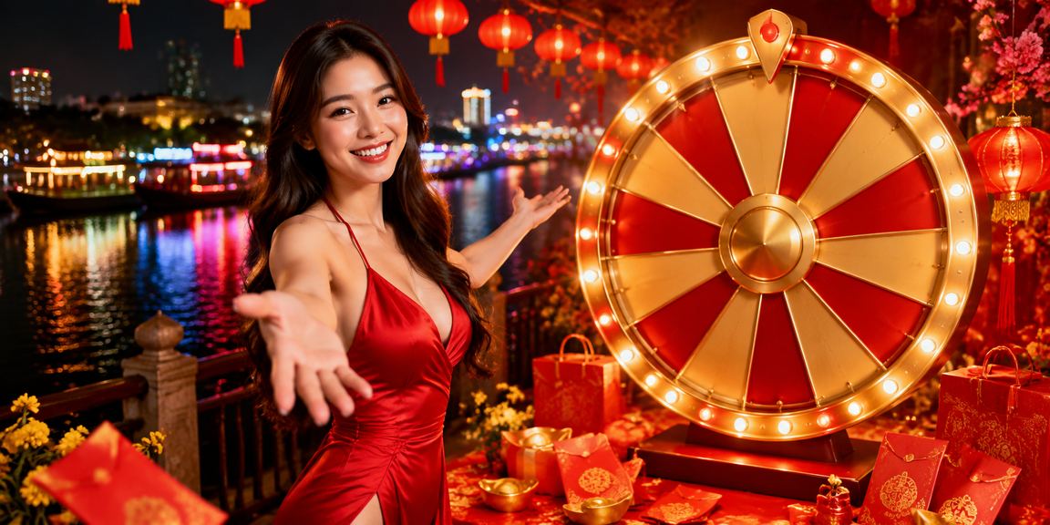 Đèn lồng rực rỡ vùng Mekong bên bàn roulette trực tuyến đêm lễ hội