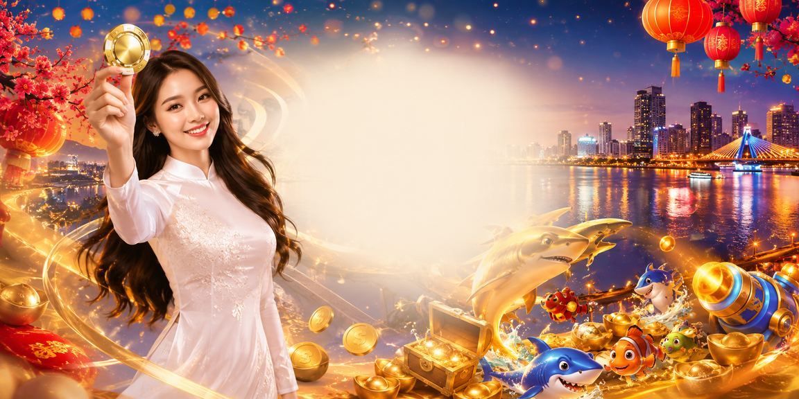 Người phụ nữ mặc áo dài tại Sài Gòn chơi game bắn cá trực tuyến trên điện thoại